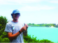Dylan Muldoon ’17 spent the summer in Bermuda for his research, titled, ‘Populations and Polymorphisms: A New Look at the Bermuda Skink’.