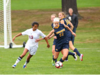 Erin Martin ’20 scrambles for the ball in a recent game.