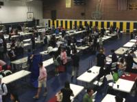 Students visited the booths of more than 150 schools at this year's Spring College Fair.