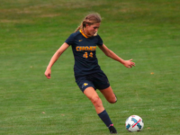 Sam Brown ’20 during Choate’s 1-1 draw against The Lawrenceville School last Saturday.