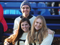 Students from the Class of 2017 wore their senior sweaters to last year’s Deerfield Day.