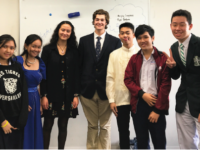 Choate students interact with students from schools in Vietnam, Japan, and the Philippines.