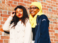 Krystal McCook ’20 and Medina Purefoy-Craig ’20, communications officer and junior editor, respectively, of Misstique, a magazine that allows women to share their views on feminism.