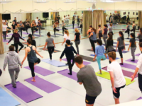 During Choate's second schoolwide Wellness Day, the community took part in a variety of activities, including yoga