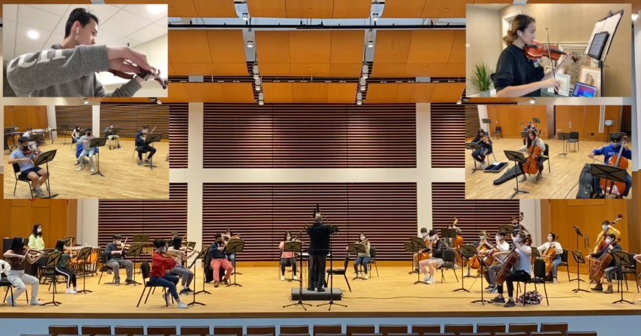 Winter Concert Makes Music Through a Screen